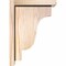 Ekena Millwork Newport Smooth Corbel w/Backplate, Douglas Fir, 5 1/2"W x 10"D x 14"H COR06X10X14NEW01SDF - alternate 4